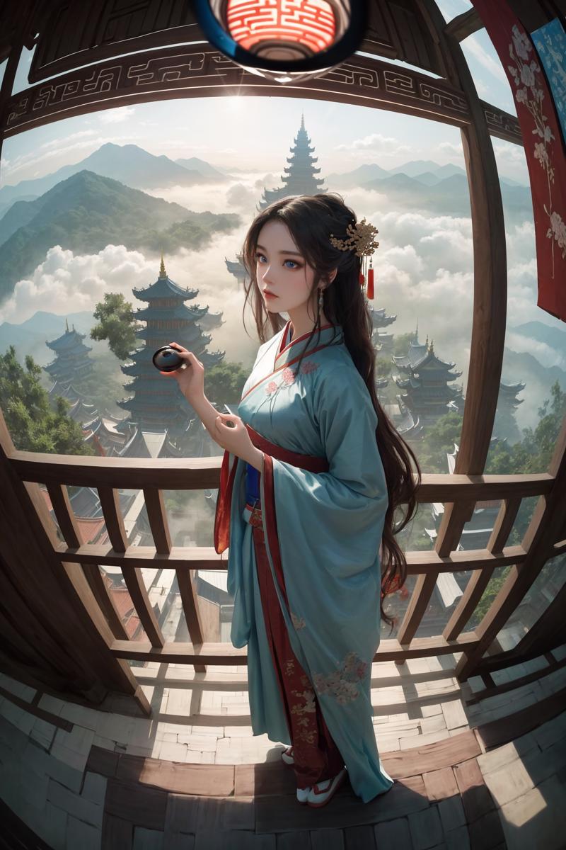 01227-3500622324-ancient Chinese girl,(fisheye_1.5),standing,tall tower,overlooking city walls,leaning on railing,long flowing hair,traditional a.png